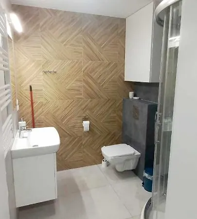 Apartamenty W Sam Las By Klif Ustka - Apartament Dwupoziomy Z Klimatyzacja, Balkonem I Widokiem Na Las Exterior photo