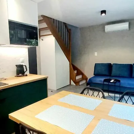 Apartamenty W Sam Las By Klif Ustka - Apartament Dwupoziomy Z Klimatyzacja, Balkonem I Widokiem Na Las Exterior photo