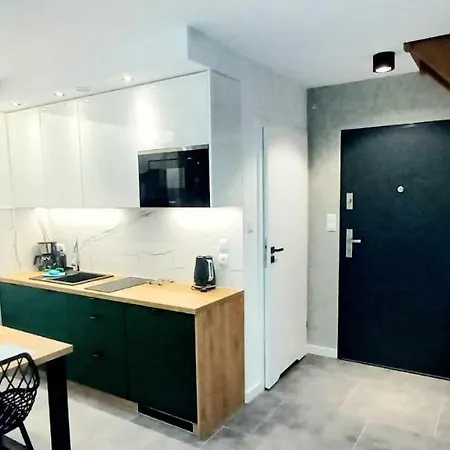 Apartamenty W Sam Las By Klif Ustka - Apartament Dwupoziomy Z Klimatyzacja, Balkonem I Widokiem Na Las Exterior photo