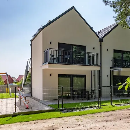 Apartamenty W Sam Las By Klif Ustka - Apartament Dwupoziomy Z Klimatyzacja, Balkonem I Widokiem Na Las Exterior photo