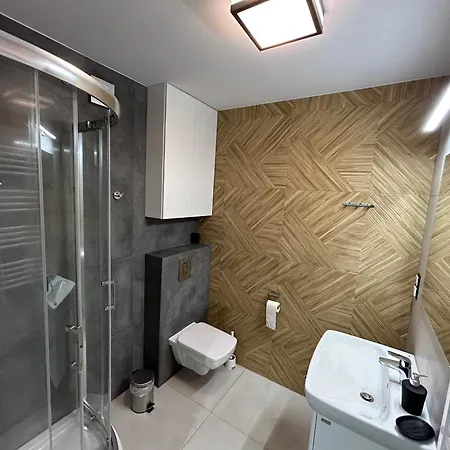 Apartamenty W Sam Las By Klif Ustka - Apartament Dwupoziomy Z Klimatyzacja, Balkonem I Widokiem Na Las Exterior photo