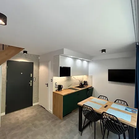 Apartamenty W Sam Las By Klif Ustka - Apartament Dwupoziomy Z Klimatyzacja, Balkonem I Widokiem Na Las Exterior photo